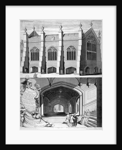 Lincoln's Inn Chapel, Holborn, London by George Vertue