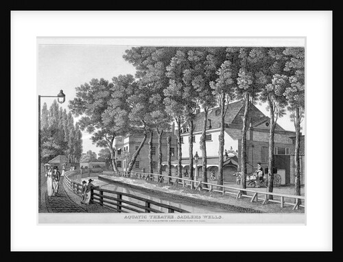 Sadler's Wells Theatre, Finsbury, London by Anonymous