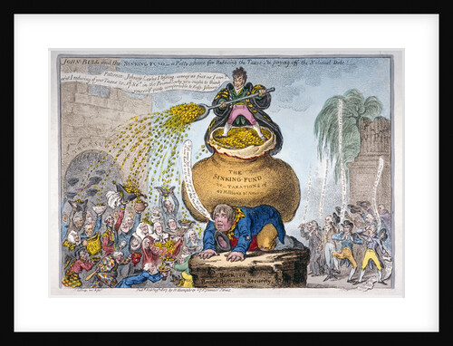 John Bull and the sinking fund by James Gillray