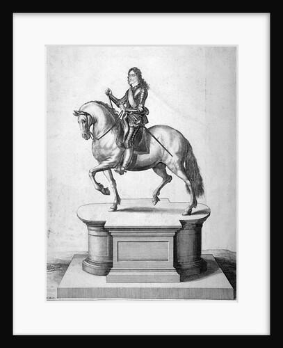 Statue of King Charles I, located at Charing Cross, Westminster, London by Anonymous