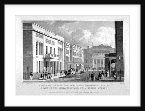 Charles Street, Westminster, London by W Wallis