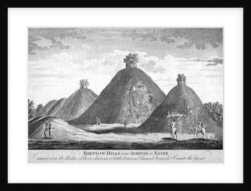 Bartlow Hills near Ashdon in Essex by Anonymous