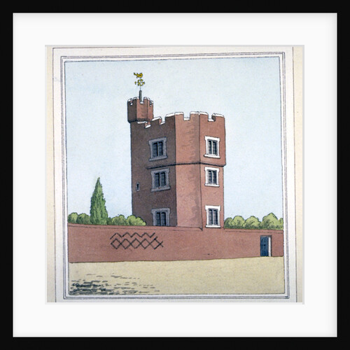 Lady Garret's Tower, Green Street House, East Ham, Newham, London by Anonymous