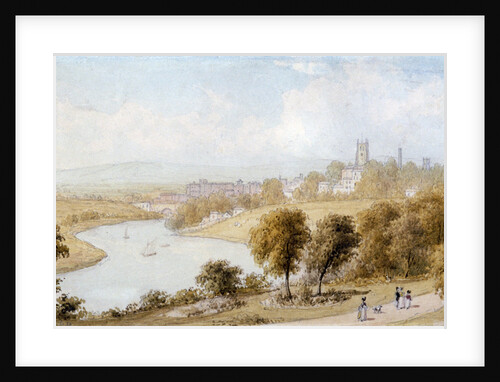 River Dee and St John's Church by William Westall