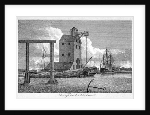 Brunswick Dock, Blackwall, London by Anonymous