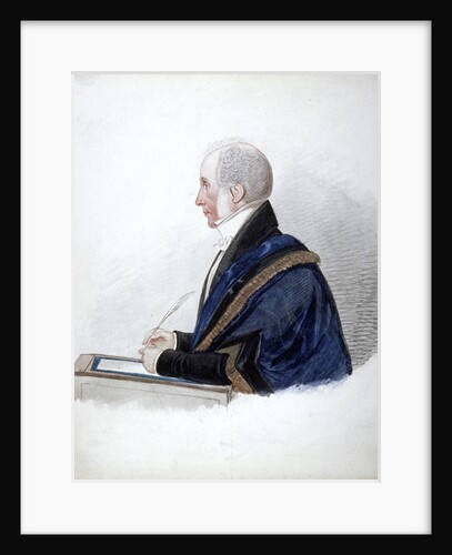 Samuel Wilson, Lord Mayor 1838 by Richard Dighton
