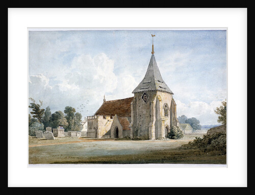Thirnham Church, near Maidstone, Kent by James Duffield Harding
