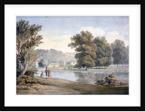 Allington Castle, near Maidstone, Kent by James Duffield Harding