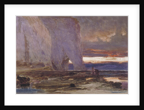 Beach and Cliffs by Edwin Ellis