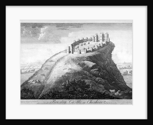 Beeston Castle in Cheshire by John Boydell