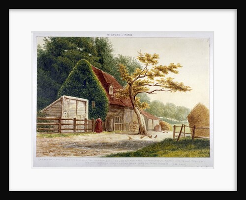 Farm in Kilburn Park, Edgware Road, Paddington, London by Anonymous