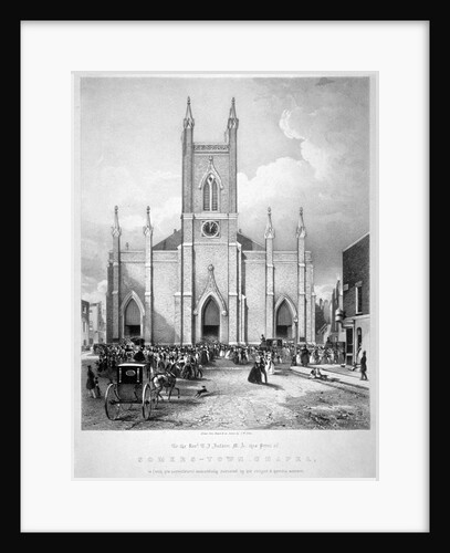 St Mary's Chapel, Eversholt Street, St Pancras, London by John West Giles