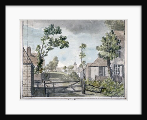 View of Brill House, St Pancras, London by Anonymous