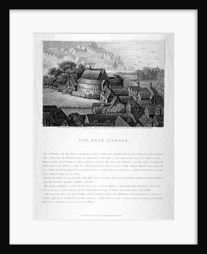 The Bear Garden, Southwark, London by Anonymous