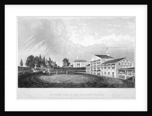 Astley's Amphitheatre, Westminster Bridge Road, Lambeth, London by Charles John Smith