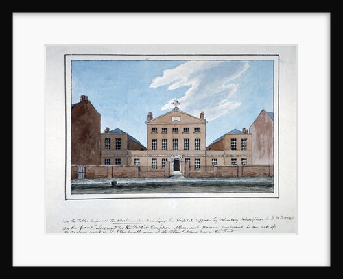 The Westminster Lying-in Hospital, Westminster Bridge Road, Lambeth, London by Anonymous