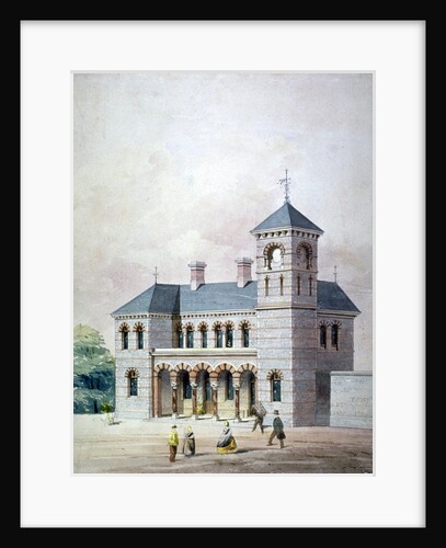 Proposed design for Forest Hill Station, Lewisham, London by Anonymous