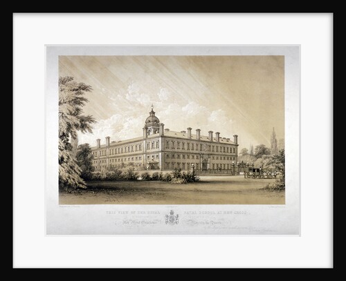 The Royal Naval School at New Cross, Lewisham, London by Thomas Talbot Bury