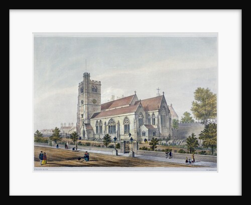 Church of St Mary-at-Lambeth, London by WT Ashfield