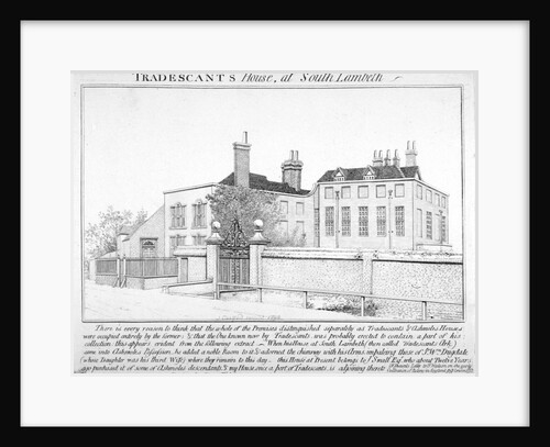 Tradescant's House, South Lambeth, London by J Caulfield