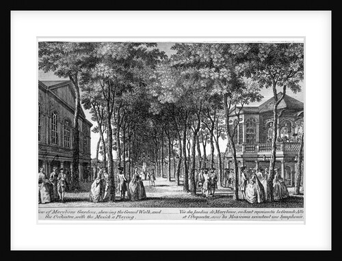 Marylebone Gardens, Marylebone, London by Anonymous