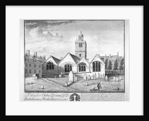 Old St Leonard's Church, Shoreditch, London by William Henry Toms
