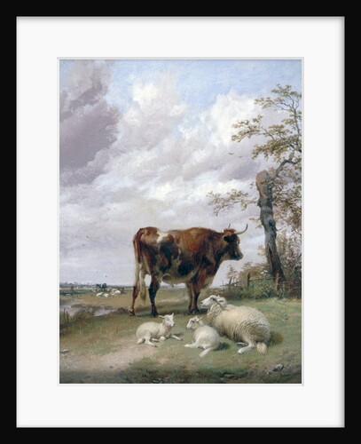 Canterbury Meadows by Thomas Sidney Cooper