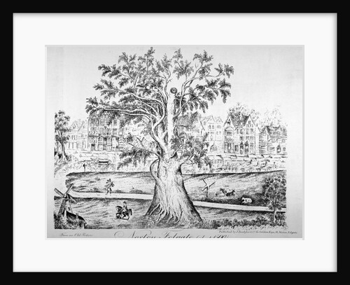 View of Norton Folgate, Shoreditch, London, as it appeared c1500 (c1870) by Anonymous