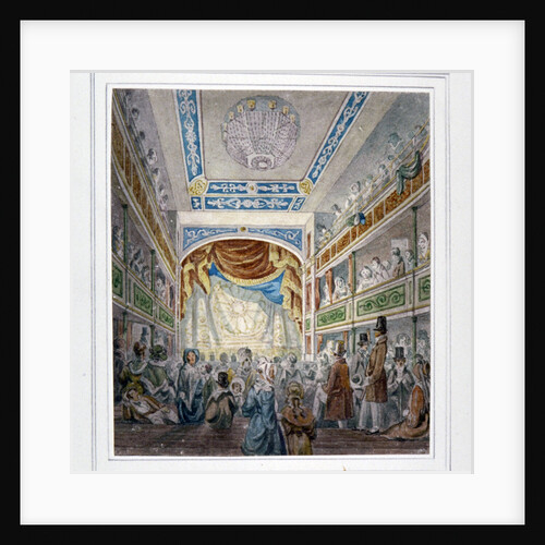 Interior view of the Royal Standard Theatre, Shoreditch High Street, London by Anonymous
