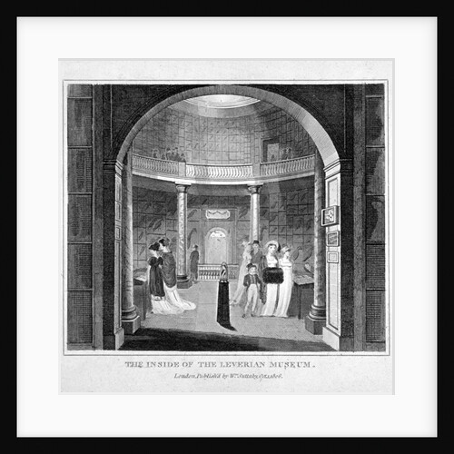 Interior view of the Leverian Museum, Albion Place, Southwark, London by Anonymous