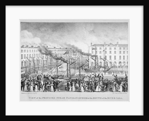 East India Dock, Poplar, London by Vear