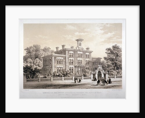 London Society Schools for teaching blind people, Avenue Road, Marylebone, London by Day & Son