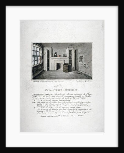 Cato Street conspiracy by F Moser