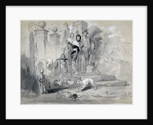 Hudibras in the Stocks by Sir John Gilbert
