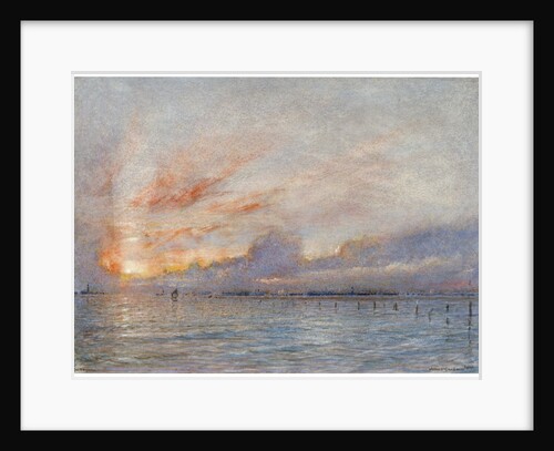 The Lagoons, Venice by Albert Goodwin