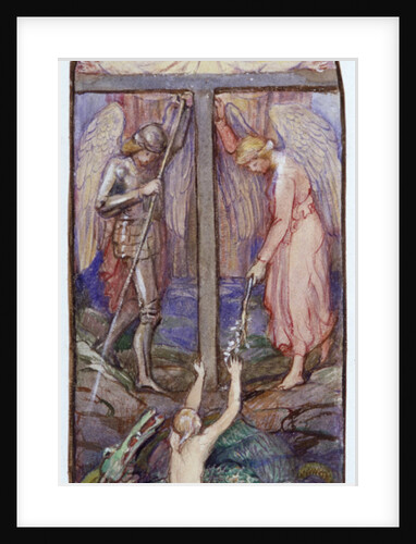 Design for Stained Glass by Anna Lea Merritt