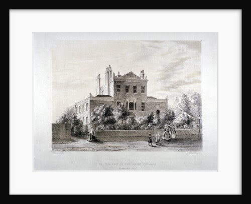 New asylum for infant orphans at Stamford Hill, Stoke Newington, London by JT Balcombe