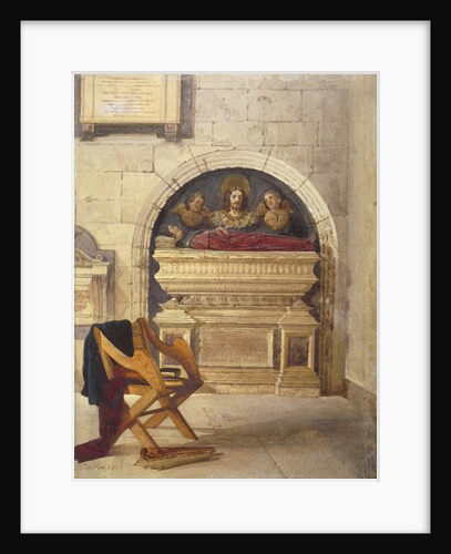 Tomb of Dr John Yonge, Rolls Chapel, Chancery Lane, London by John Crowther