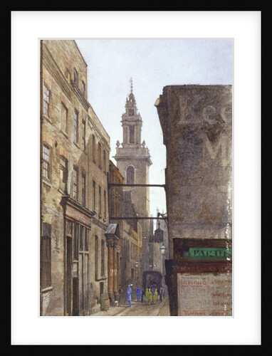 Garlick Hill, City of London by John Crowther