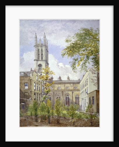 Church of St Michael, Cornhill, City of London by John Crowther