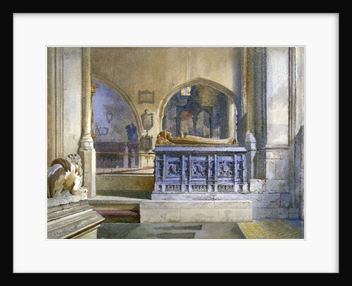 Lord and Lady Crosby's monument in St Helen's Church, Bishopsgate, City of London by John Crowther