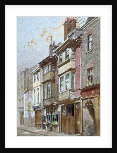 View of nos 36 and 38 Gray's Inn Road, London by John Crowther