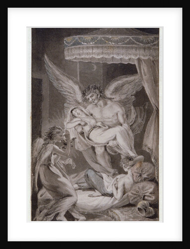 Genius Bearing the Soul Aloft by Edward Francis Burney