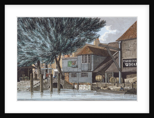 Three Cranes Wharf by Charles Tomkins