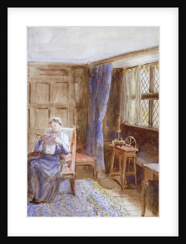 Woman Reading a Letter by Anna Lea Merritt