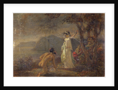 Ulysses and Nausicaa by Robert Smirke