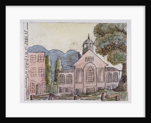 Church of St Giles in the Fields, St Pancras, London by Robert Banks