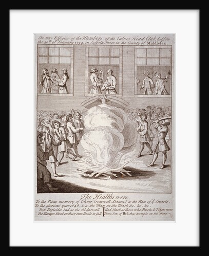 Anti-Cromwell demonstration, Suffolk Street, London by Anonymous