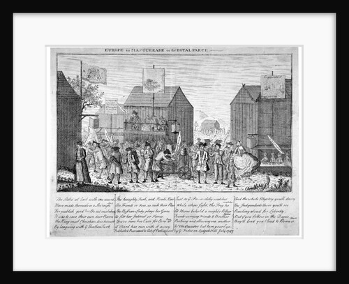 Europe in masquerade, or the Royal farce by G Foster