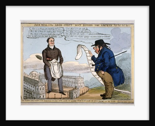 John Bull & the arch-itect wot builds the arches by Thomas McLean